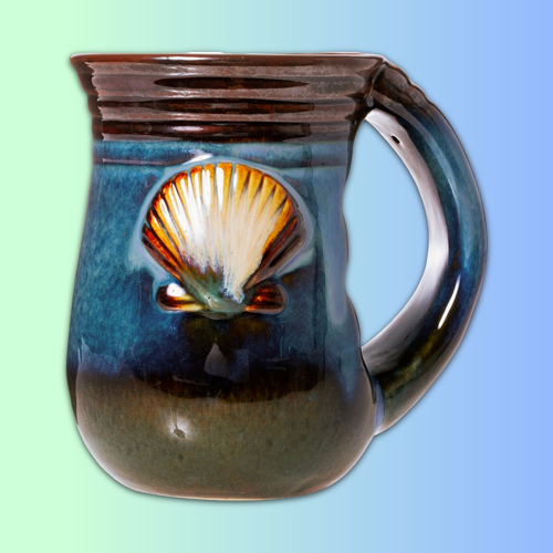 Seashell Themed Coffee Mug