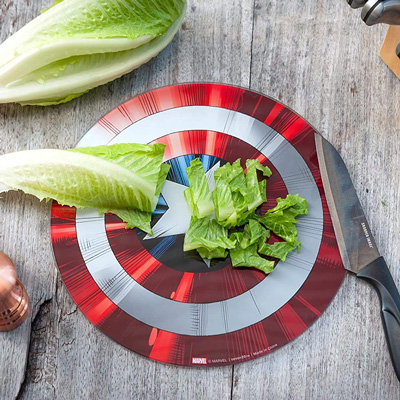 Captain America Shield Cutting Board