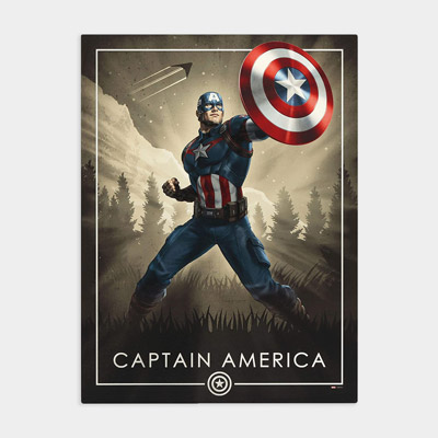 Captain America Wall Art