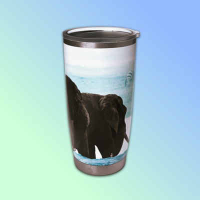 Elephant Themed Tumbler