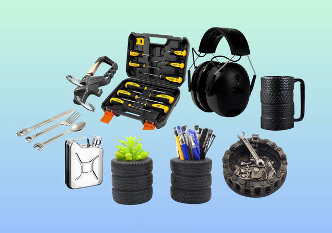 Tools on a table