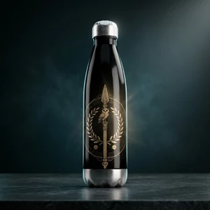 Athena Owl Stainless Steel Water Bottle