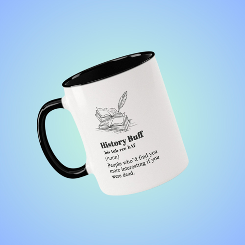 History Buff Definition Mug