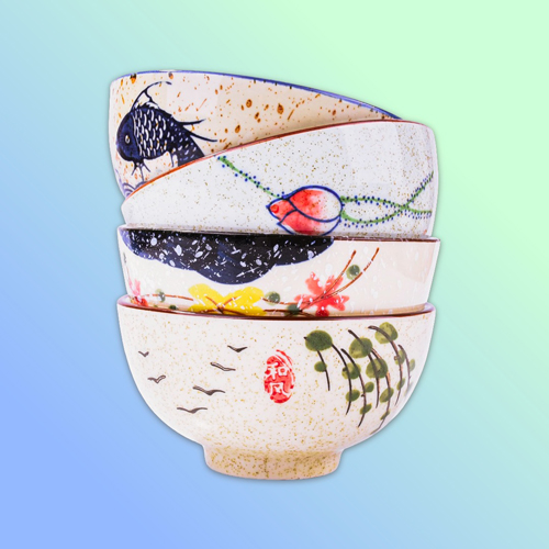 Japanese Rice Bowl Set