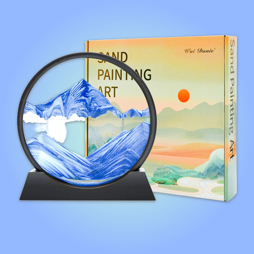 Deep Sea Moving Sand Art