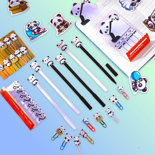 Panda Stationary Set