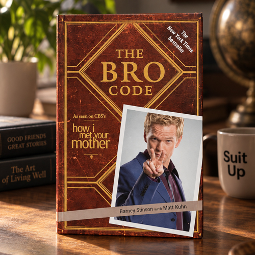 The Bro Code book from How I Met Your Mother