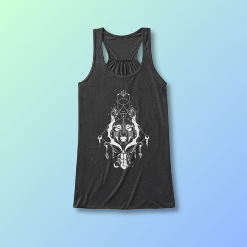 Wolf Design T-shirt